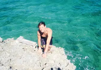 Morgan's Bluff - the highest point on Andros.