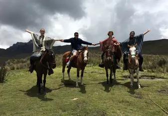 This was taken at the highest point in Quito 
