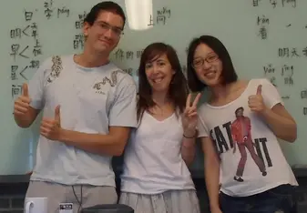 Hutong School Teacher & Students, 2012.