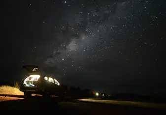 Stargazing near Uluru!