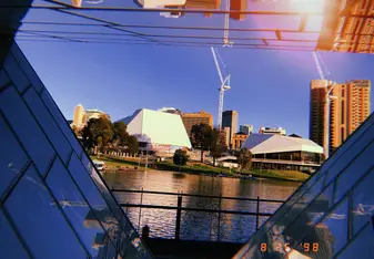 A view of Adelaide from across the Torrens River