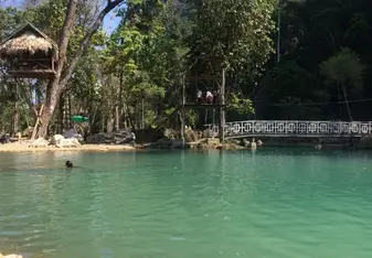Blue Lagoon for swimming and picnic
