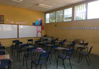 Classroom at SMBS (Cofradia) 