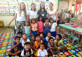 The kindergarten kids