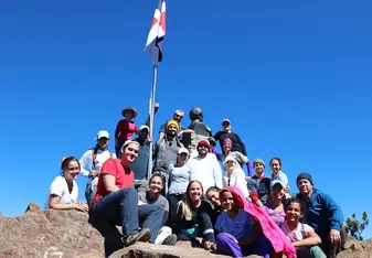 Peak of the trek