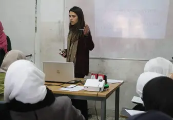 Workshop about human rights in Palestine