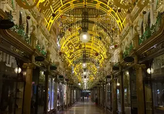 One of the main shopping quarters in the city center