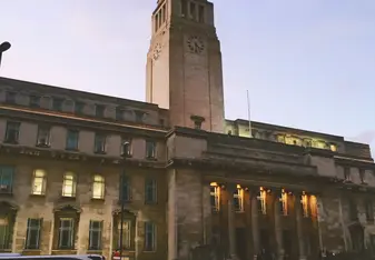 Main building on campus