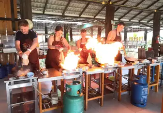 Learning to cook thai food the authentic way