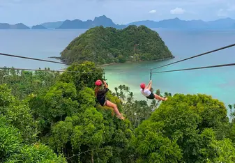 Ziplining 
