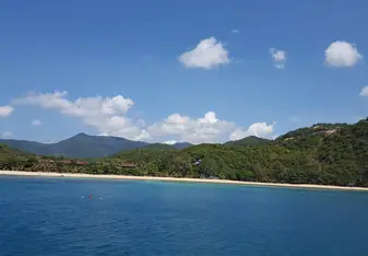 The view from the boat party 