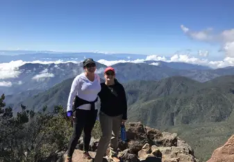 We are above the clouds