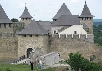Khotyn Castle - Dniester River