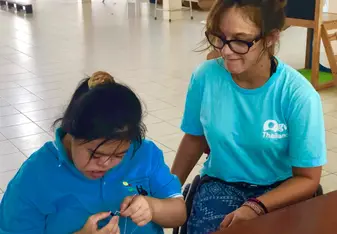 Volunteering at the Camillion centre
