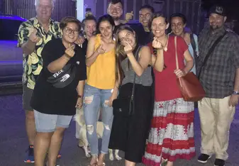 Thank you dinner for our Teacha David!