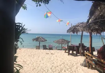 View from accommodation at Bottle Beach