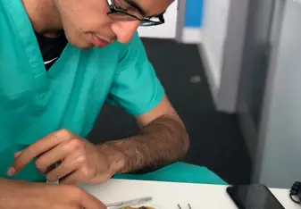 Learning how to suture