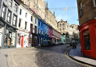 Victoria Street (2 minute walk from my flat)