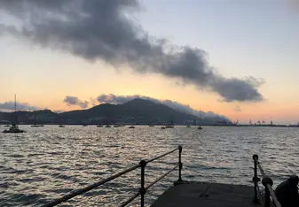 Gorgeous Las Arenas sunset