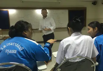 Teaching my first class