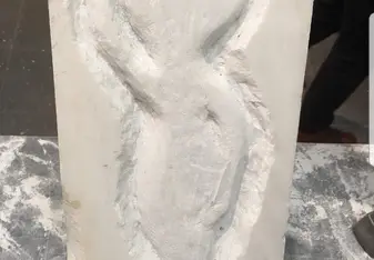This little guy (actually, they were women) was my attempt at marble carving! The studio I went to was closely located to CYA's main campus. Carving was a good way to break up the week and try out a new form of art!