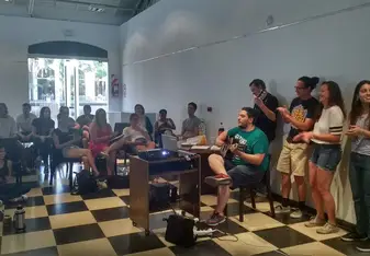 Students at UNC (Universidad Nacional de Cordoba)