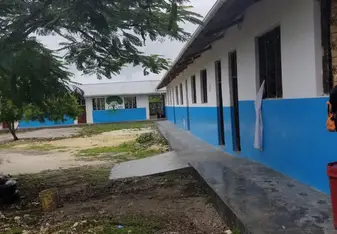 The GIVE School. This is were you'll get the chance to teach eager students as well as further help build the school up.