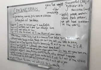 Here is a picture from one of my lessons!