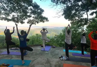 Sunrise yoga