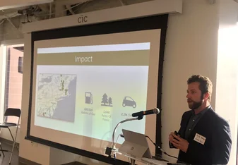 Pitching Green Gas to Investors at Demo Day