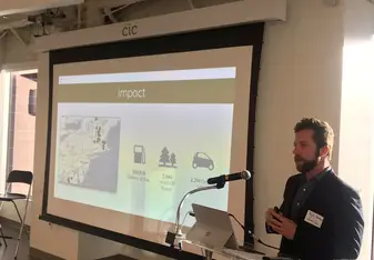 Pitching Green Gas to Investors at Demo Day