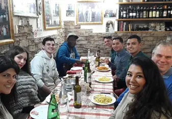 Dinner with friends