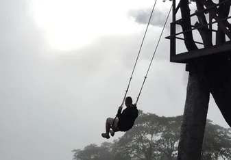 Swing at the end of the world
