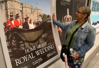 This is just showing that Windsor is a place you can visit here.