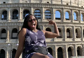 Admiring the beauty of The Colosseum 