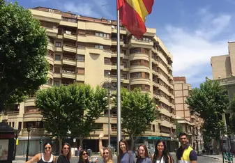 This was my group, we got to see a lot of the city and other cities as well!