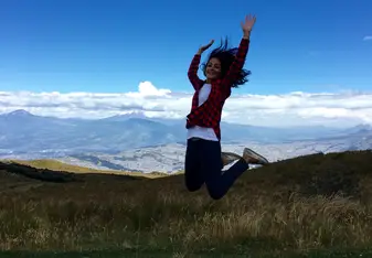 Tocando el cielo en Teleférico 