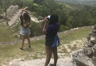 Half way to the top
