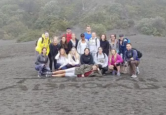 Visiting volcán Irazu!