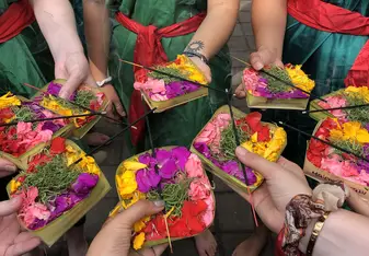 Flower offering 