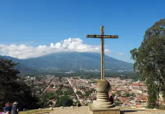 Cerro de la cruz in Antigua