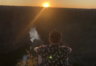 Sunsets at a hidden location