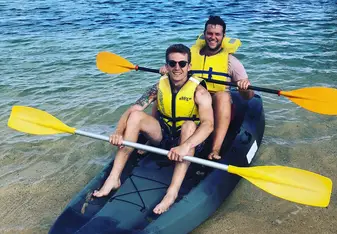 First time kayaking for me
