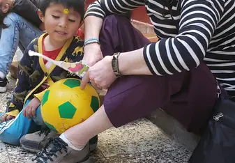 Volunteers of all ages find joy in the experience.