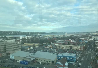  Campus panorama as seen from the business school upstairs