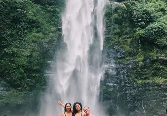 The waterfalls!