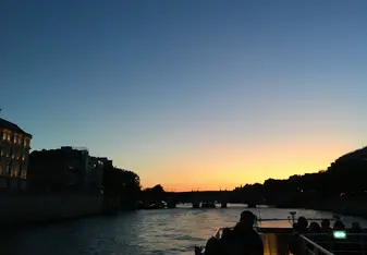 Sunset on the Seine