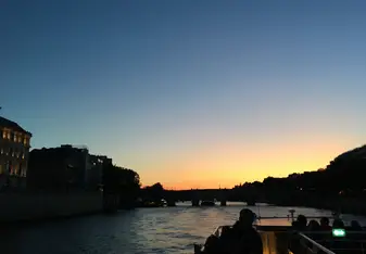 Sunset on the Seine