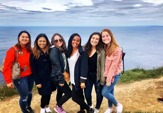 Group picture at Cliffs of Moher.