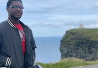 At the Cliffs of Moher